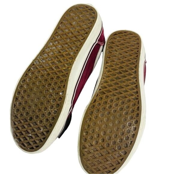 Vans Old Skool Classic Low Sneakers, Maroon, Unisex Men's US Size 8 - Picture 2 of 9